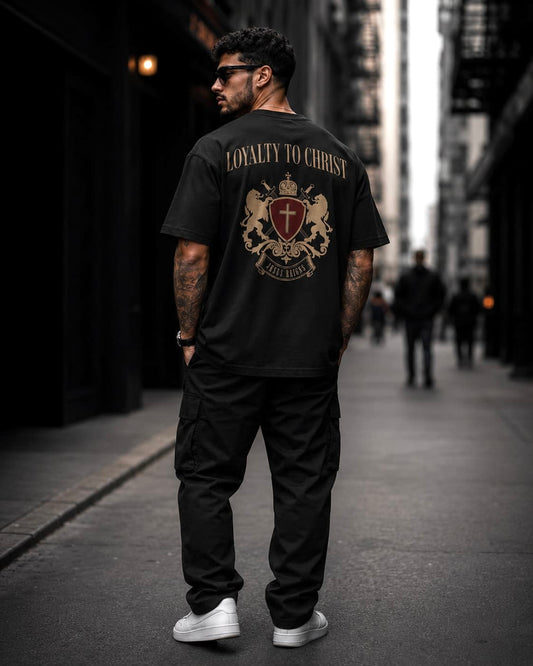 LOYALTY TO CHRIST - Oversized T-Shirt