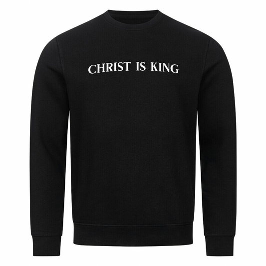 Christ Is King - Front & Backprint, Premium Sweatshirt.