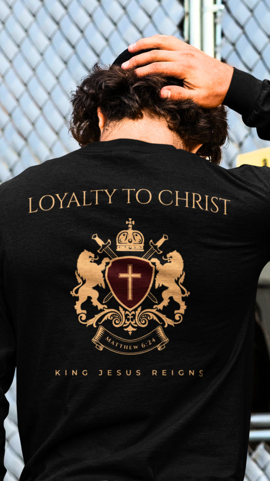 LOYALTY TO CHRIST - Premium Sweatshirt.