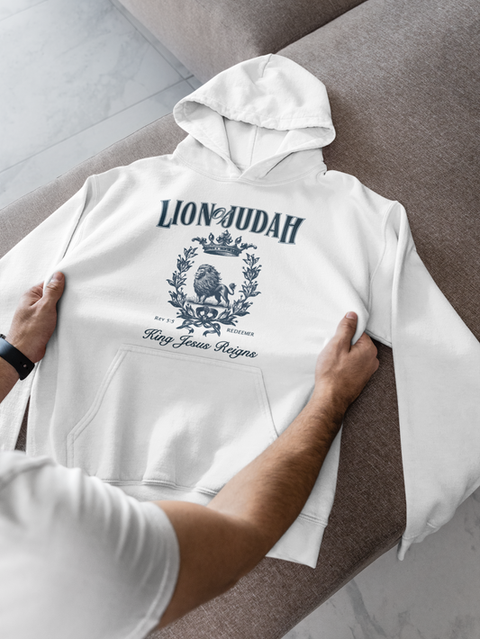 Lion of Judah - Frontprint, Oversized Hoodie.