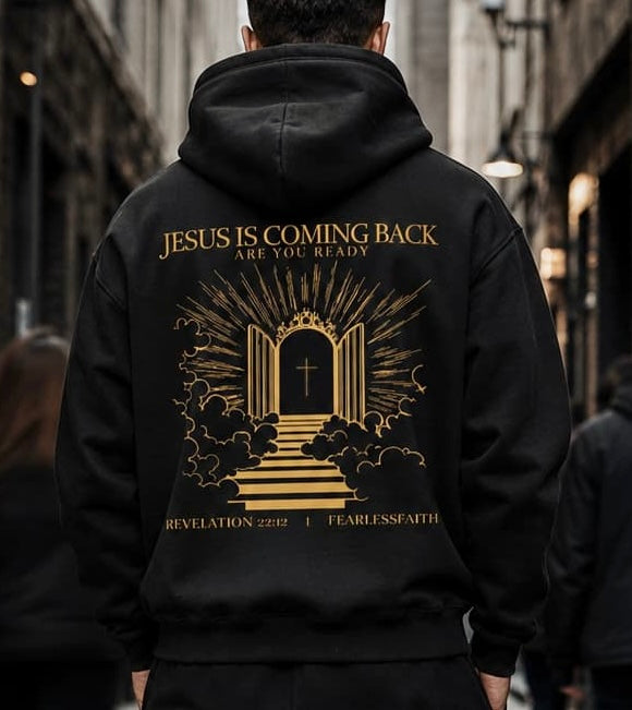 JESUS IS COMING BACK - Oversized Hoodie