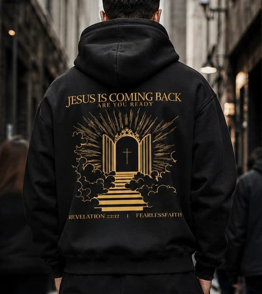 JESUS IS COMING BACK - Oversized Hoodie