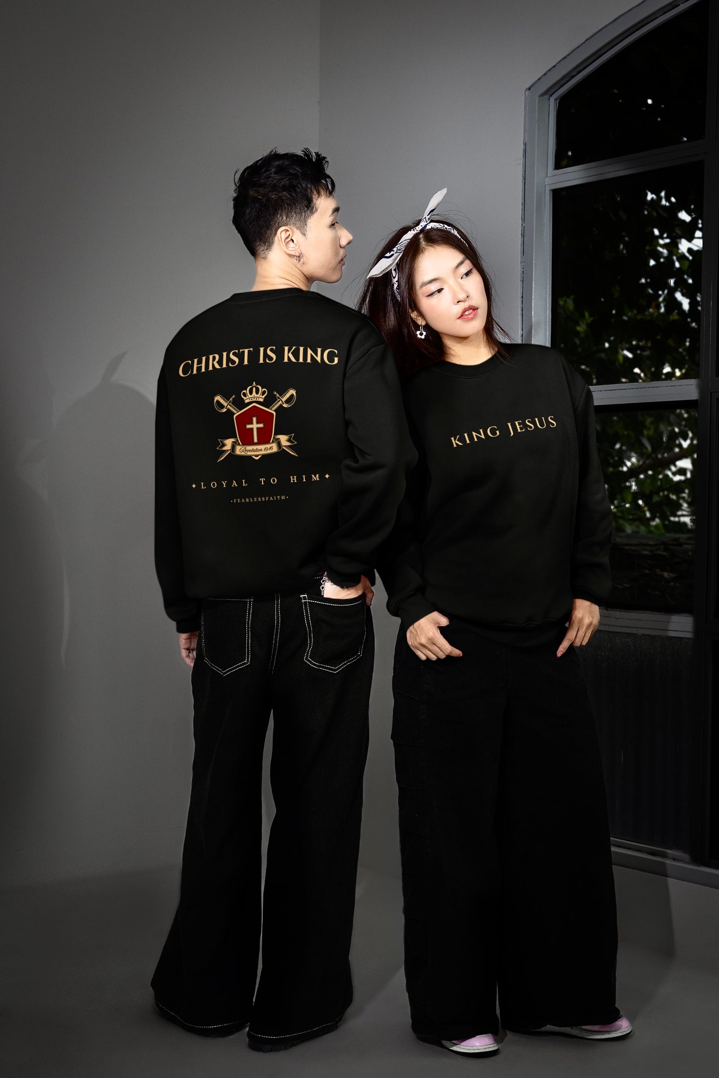 CHRIST IS KING - Premium Sweatshirt.