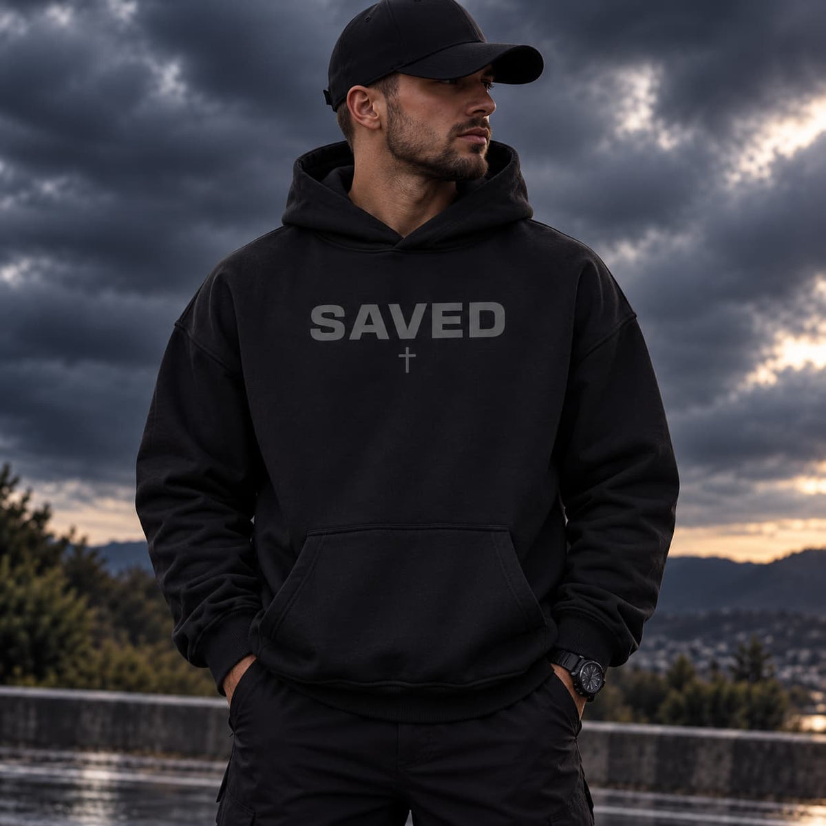 SAVED - Oversized Hoodie