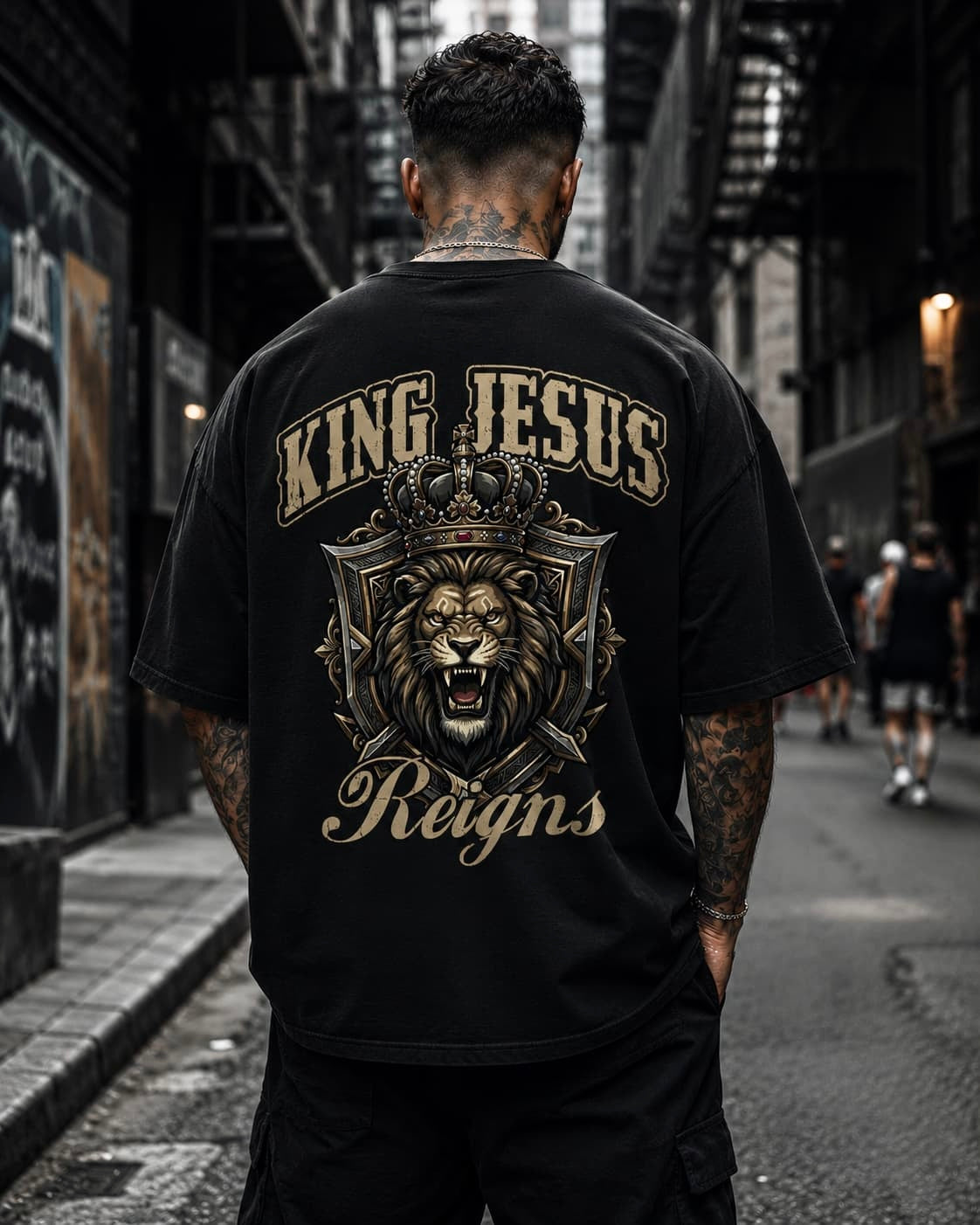 KING JESUS - Oversized T-Shirt