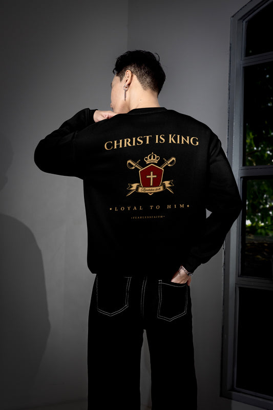 CHRIST IS KING - Premium Sweatshirt.