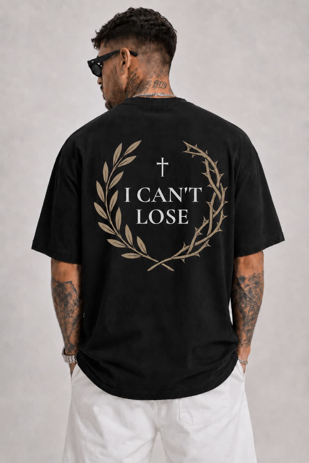 WITH CHRIST - Oversized T-Shirt
