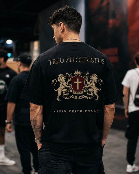TREU ZU CHRISTUS - Oversized T-Shirt