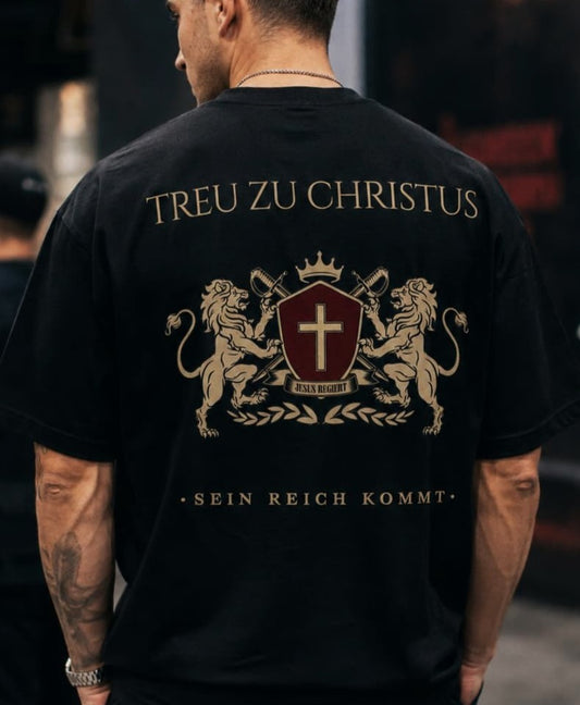 TREU ZU CHRISTUS - Oversized T-Shirt
