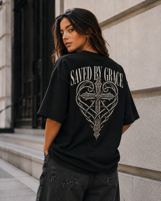 JESUS SAVES - Oversized T-Shirt