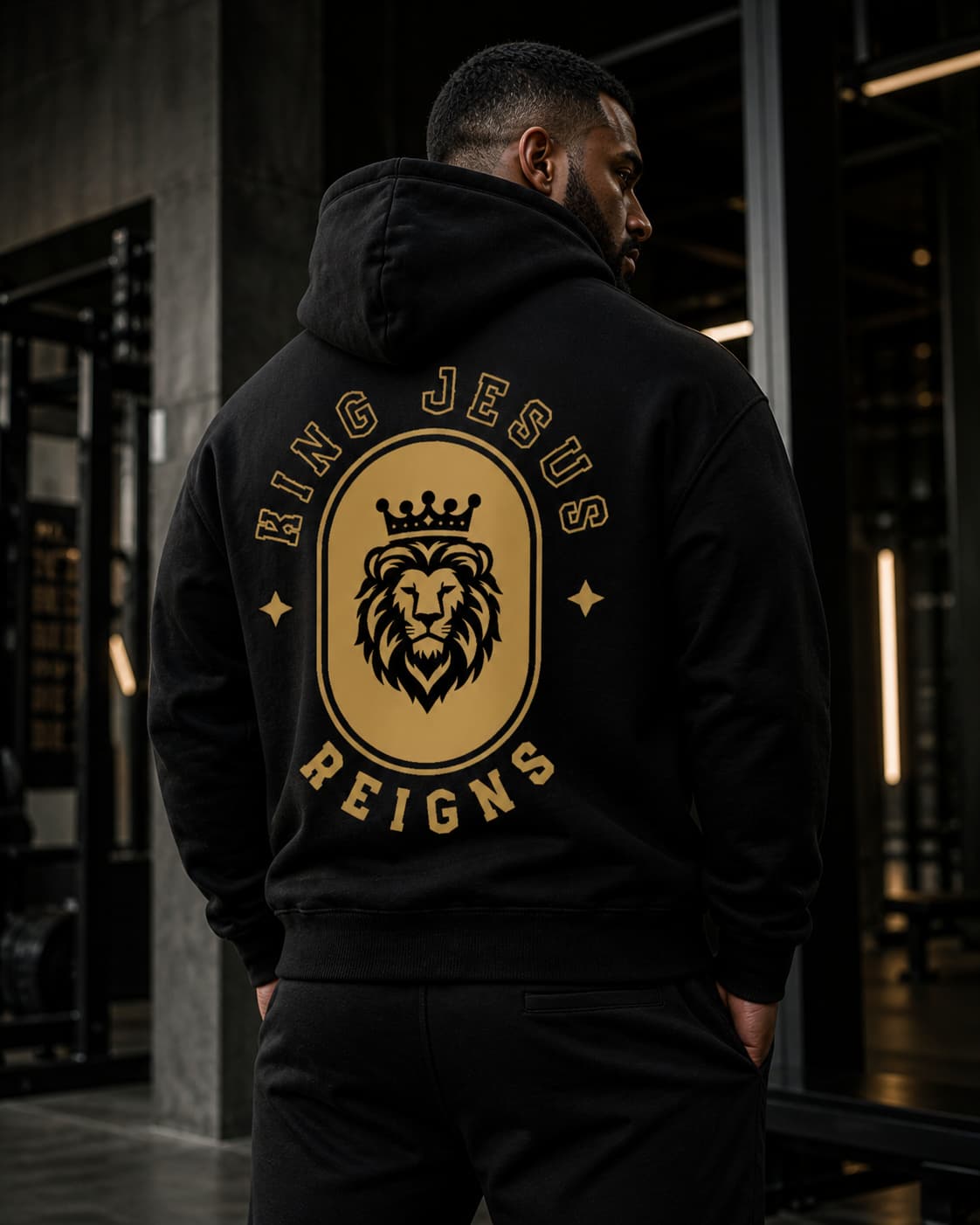 KING JESUS REIGNS - Oversized Hoodie