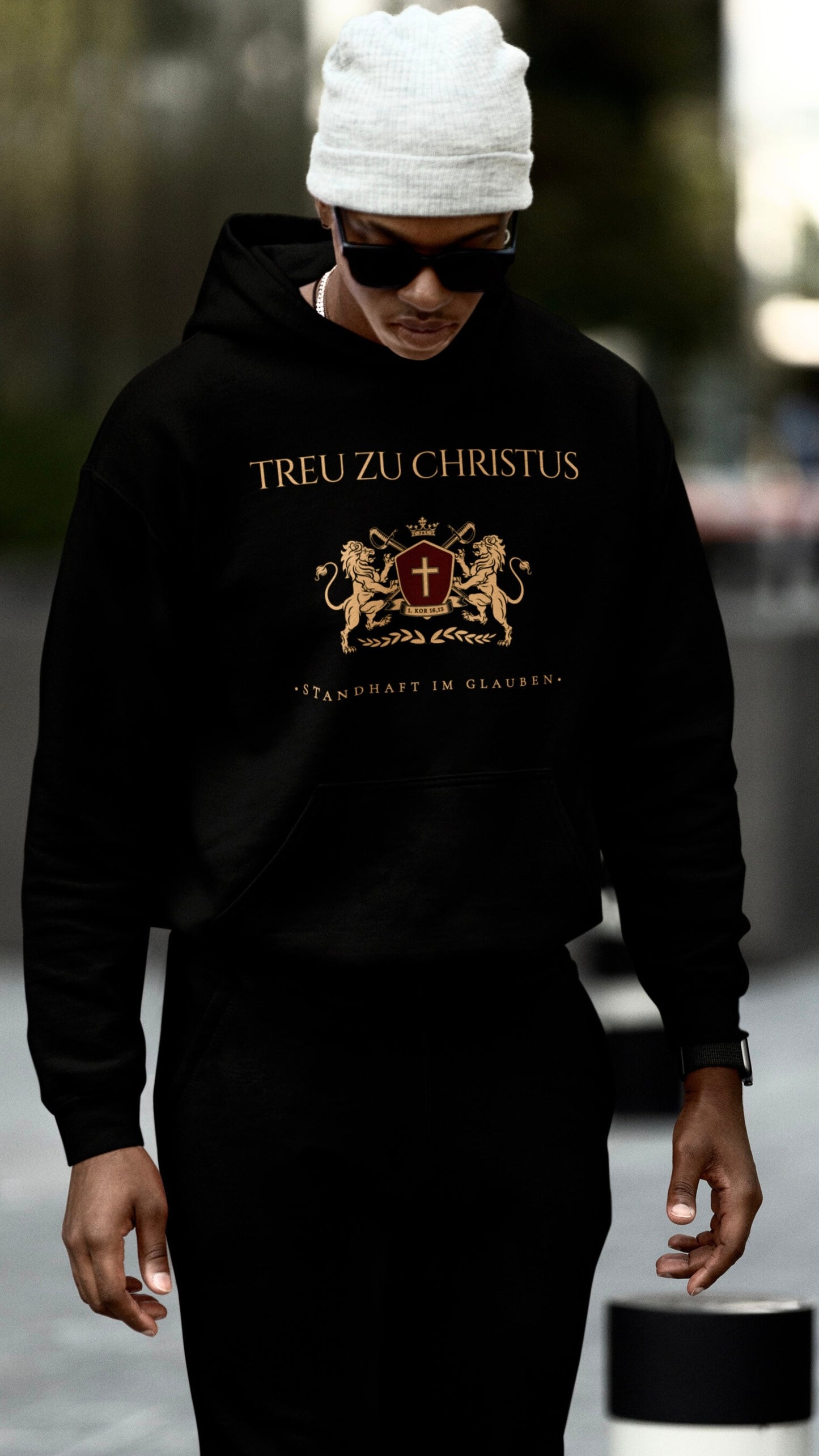 Treu zu Christus - Oversized Hoodie