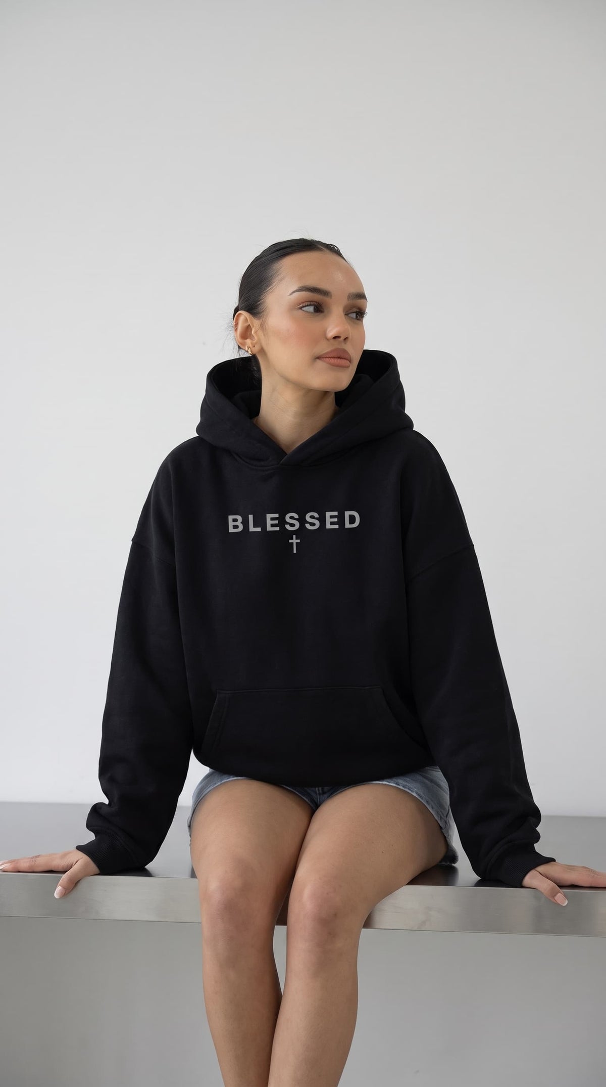 BLESSED - Oversized Hoodie