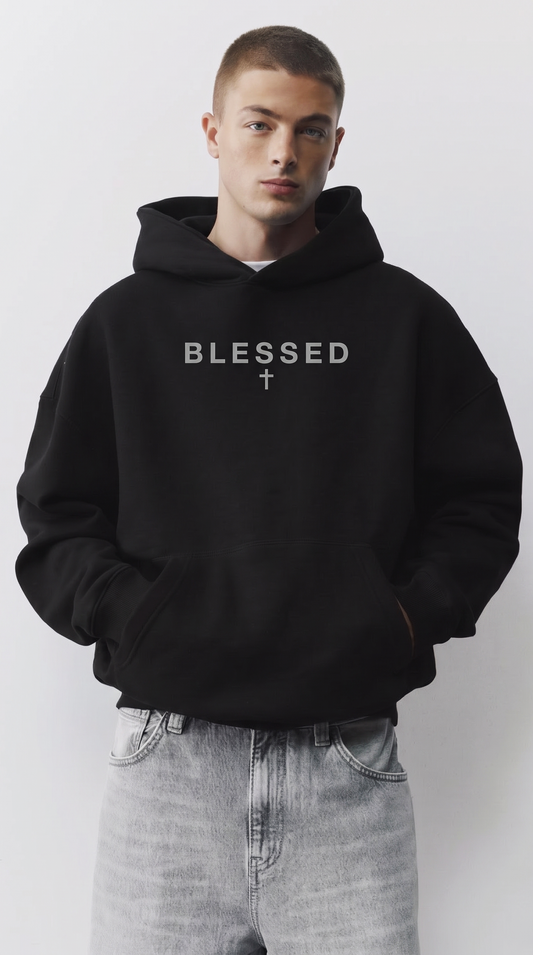 BLESSED - Oversized Hoodie