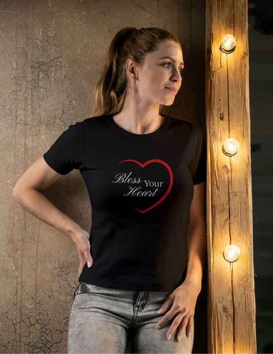 Bless Your Heart - Frontprint, Premium  Shirt Women.