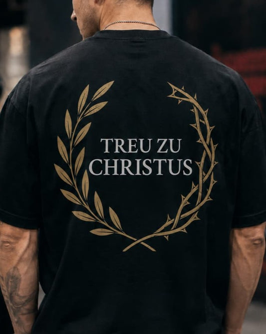 TREU ZU CHRISTUS - Oversized T-Shirt